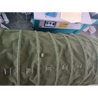 帆布筒袋除尘布袋散装机吊环伸缩布袋水泥放灰下料收尘管 防油水