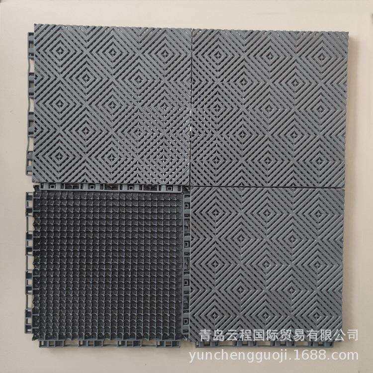 云程篮球场悬浮地板幼儿园室外户外运动塑胶拼装防滑耐磨厂家