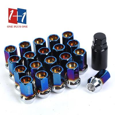 厂家直供汽车配件轮毂改装螺母轮毂螺丝19对边WHEEL NUT D650螺栓