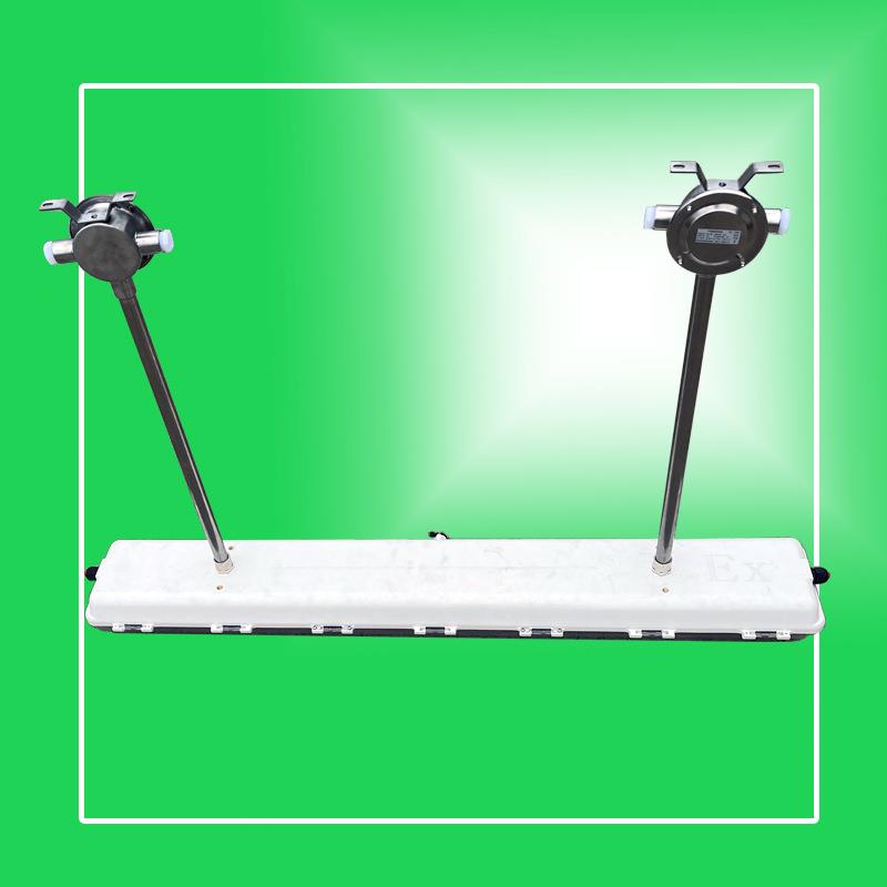 全塑LED防爆灯长条灯1.2m三防支架灯防尘防水工厂灯日光灯WF2吊装