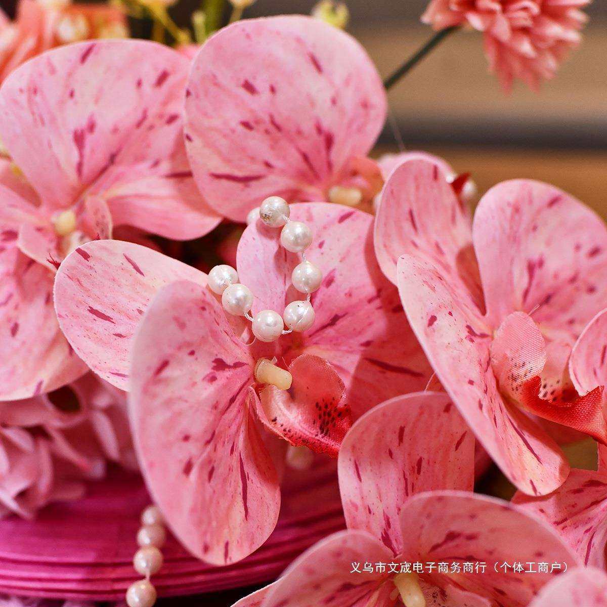 结婚茶几落地花艺订婚布置装饰玫红色仿真花摆件婚房床头桌面花排,标准件/零部件/工业耗材,车间地垫,淘宝优惠券,粉丝福利购,淘宝优惠卷