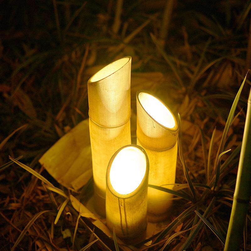 户外灯景观灯防水湿地公园小区装饰庭院灯树脂仿真植物竹子草坪灯