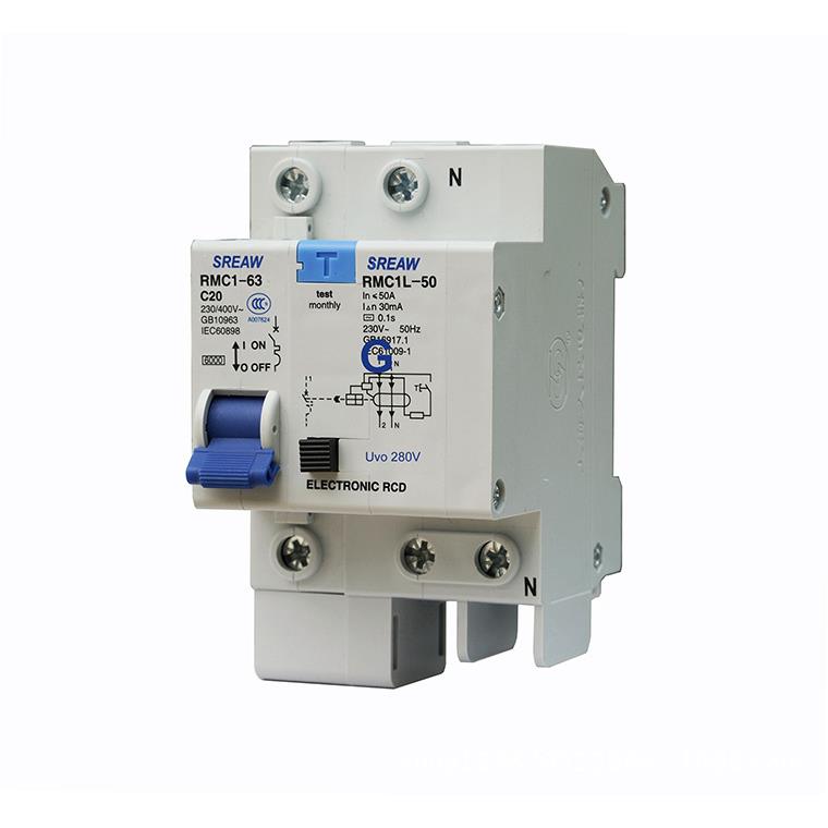 上海人民上联小型漏电断路器RMC1L-50