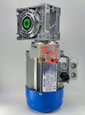 MEIWA MOTOR INDUCTION MOTOR电机YS6334 0.25KW减速机NMRV040