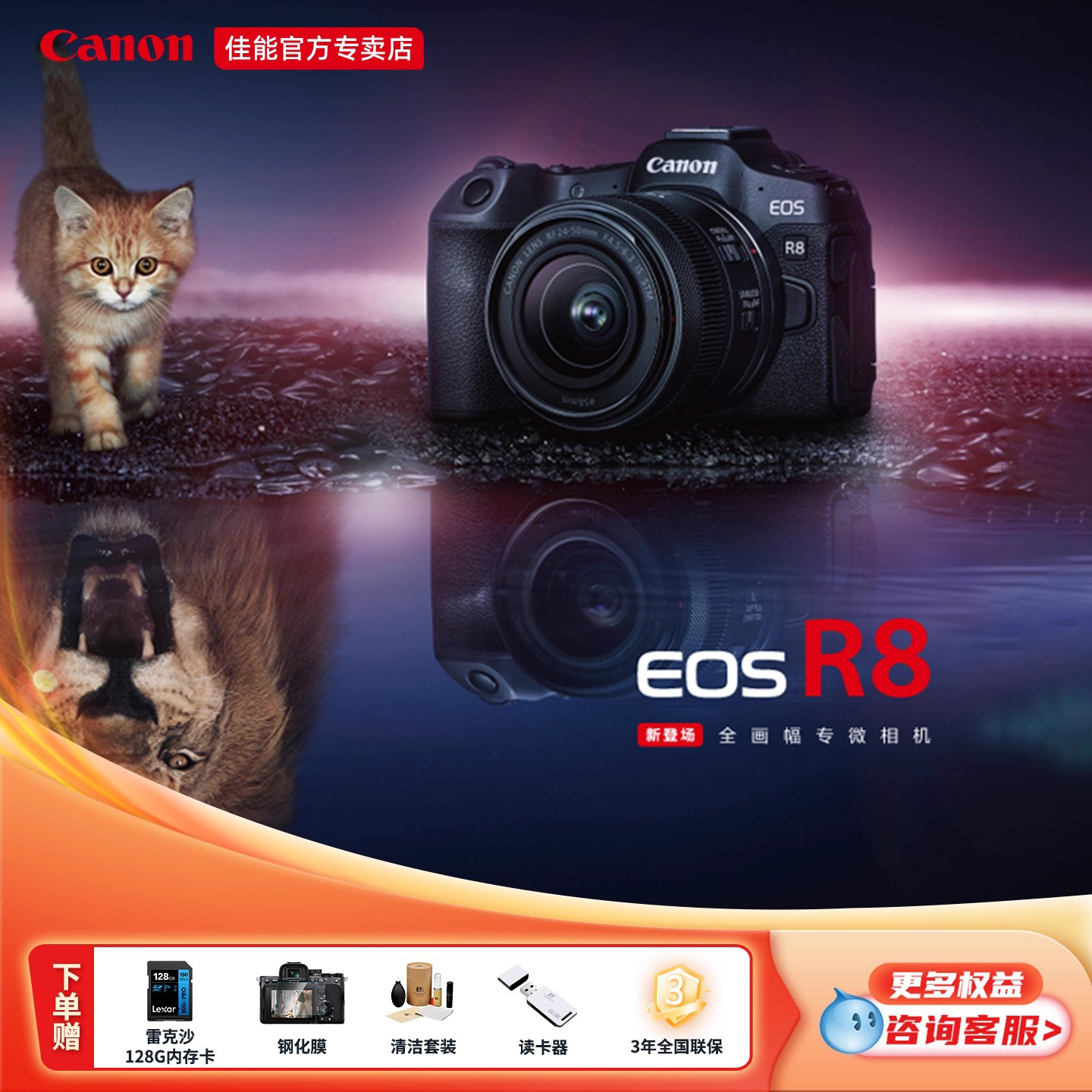 Canon/佳能R8微单数码相机