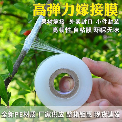嫁接膜PE塑料膜拉伸薄膜自粘果树