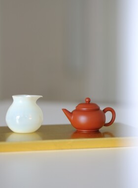 柒月里贴金箔茶盘干泡台壶承缅甸柚木胎小茶台非遗漆器茶托盘平盘