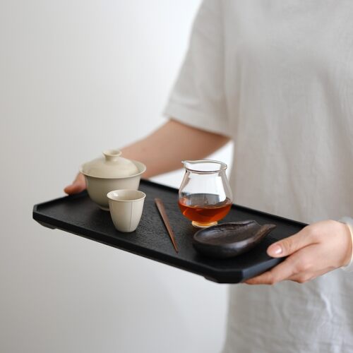 壶承托盘干泡台茶托盘实木摆件