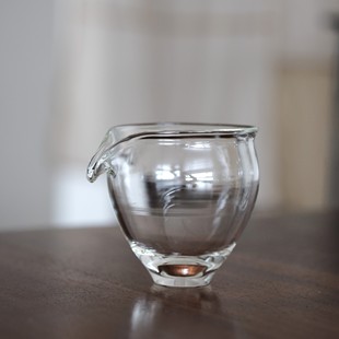 日式手工今井美智飞鸟同款玻璃公道杯耐高温透明大容量分茶器茶海