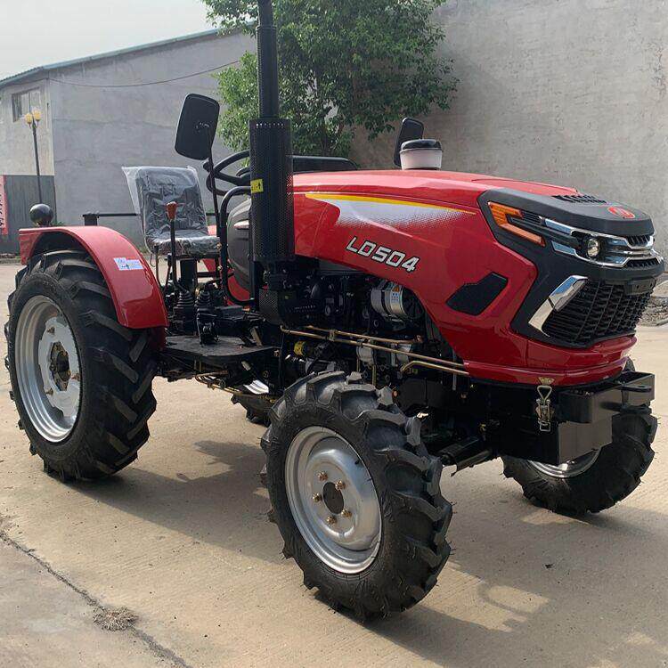 菜地果园挠地拖拉机 35马力矮架开沟施肥机价格 四驱四轮拖拉机