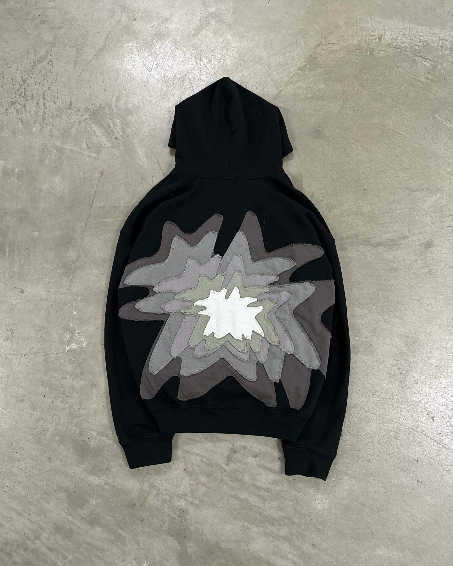 Black Patch Hoodie m