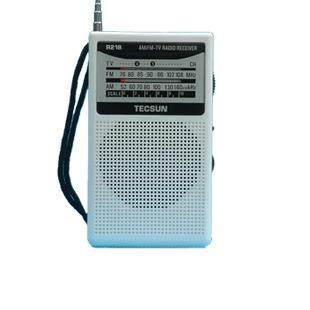Tecsun/德生R-218 袖珍式调频/调幅/校园广播收音机