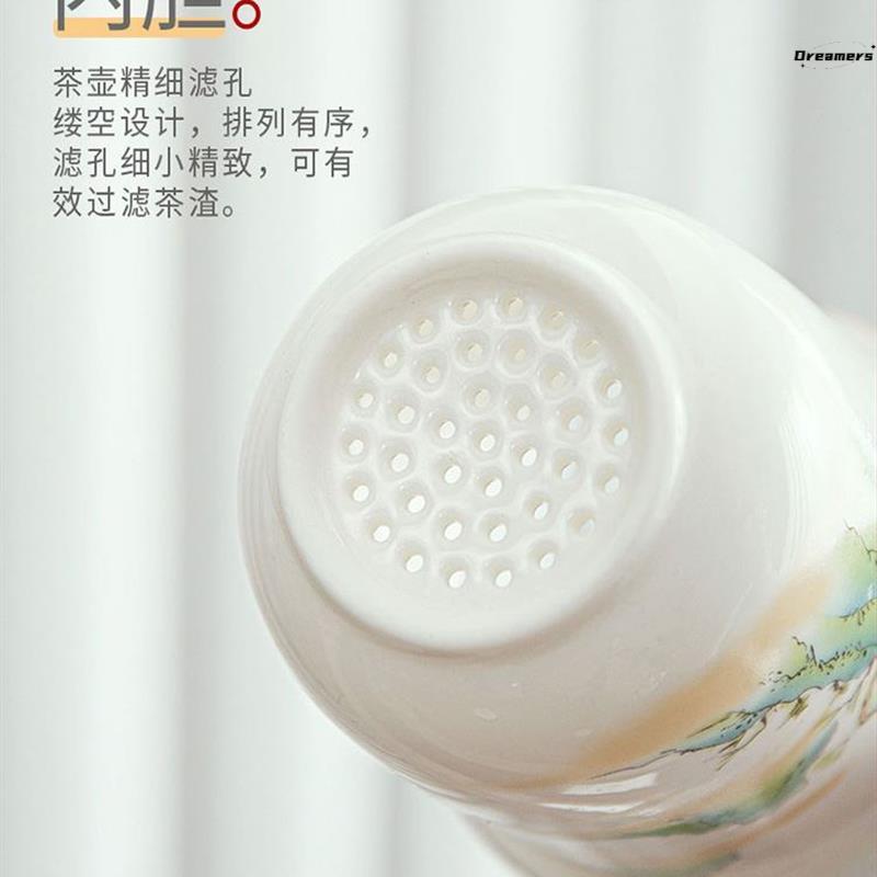 。旅行茶具套组千里江山户外旅游可携式茶杯泡茶喝茶装备随行快客