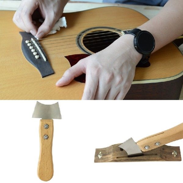 Guitar Fret Nut Saddle File Saddle Slot Cleaning  Guitar