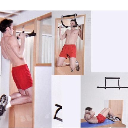 Door Workout Bar Training Bars Multi-Grip Lite Pull-Up Horiz