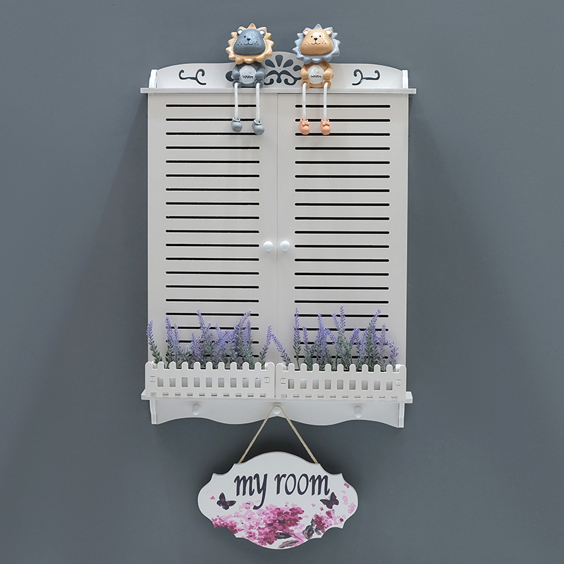 免打孔明暗装强弱电闸壁挂装饰画多媒体遮挡电表箱相框变电空开盒