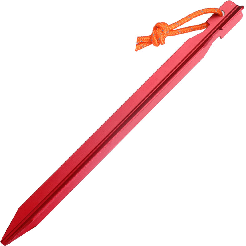 户外露营天幕帐篷地钉加粗钢铁地钉沙滩营地铝合金三棱地钉30cm