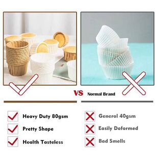 200 PCS Cupcake Liners Muffin Cup,Baking Cups Greaseproof