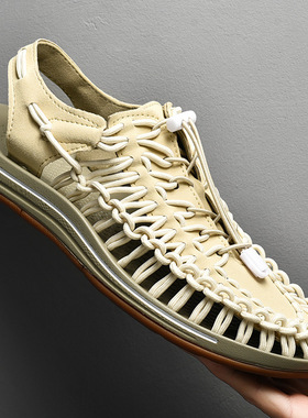 Size 35-48 Men Shoes High Quality Handmade Mens Sandals Summ