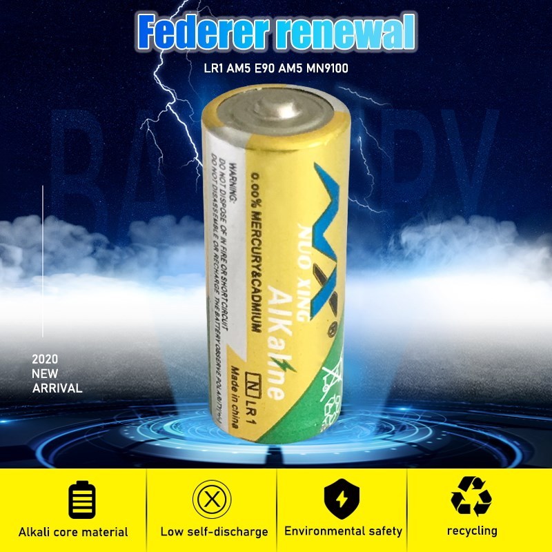 50PCS N Size batteries LR1 AM5 E90 AM5 MN9100 1.5V Alkaline