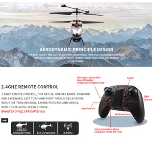 New RC Helicopter 2.4G 4CH Radio Remote Control Helicopter W