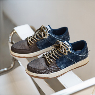 2021 Mens Autumn New Casual Japanese Denim ndy Shoes Youth
