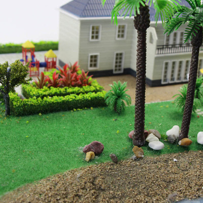 极速50x100cm Artificial Lawns Landscape Grass Mat for Model