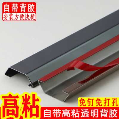 极速新品不锈钢线槽明装地槽地线槽压线槽防踩明线地板地面走线槽