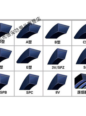 三角带SPC型2110SPC2134SPC2180SPC2200SPC2286SPC23SPC-2250100