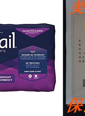 Prevail Overnight Absorbency Incontinence Underwear for Wome