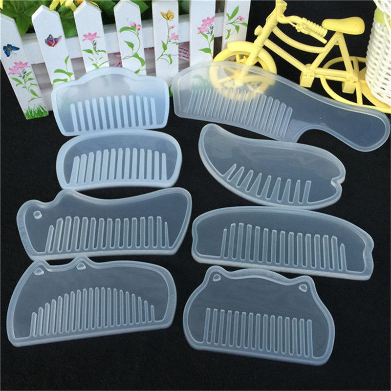 Silicone Comb Mold Resin DIY Casting Mold Jewelry Resin Moul