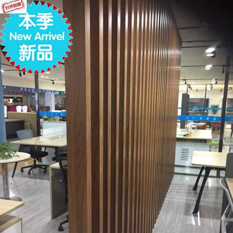 极速木纹铝方管挂片天花型材木纹铝方通吊顶外墙Luw型四方通k隔断