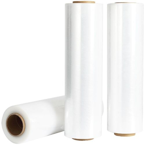 45cm宽缠绕膜打包膜pe工业用包装膜拉伸膜大卷保鲜膜商用塑料薄膜