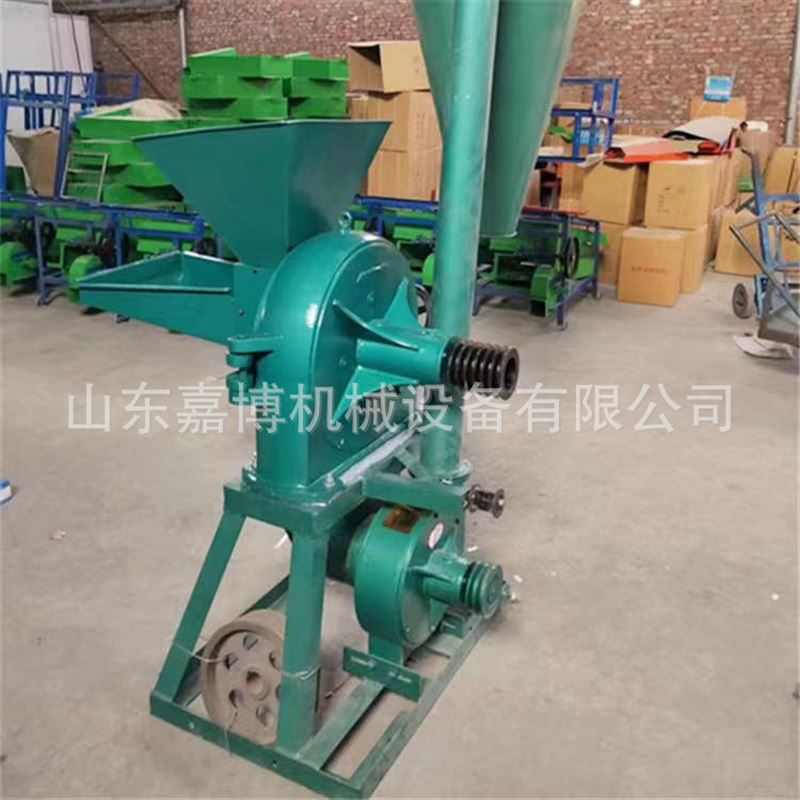 新款铝铁矿粉碎机 玉米秸秆豆饼齿盘粉碎机 内蒙古养牛场细磨粉机