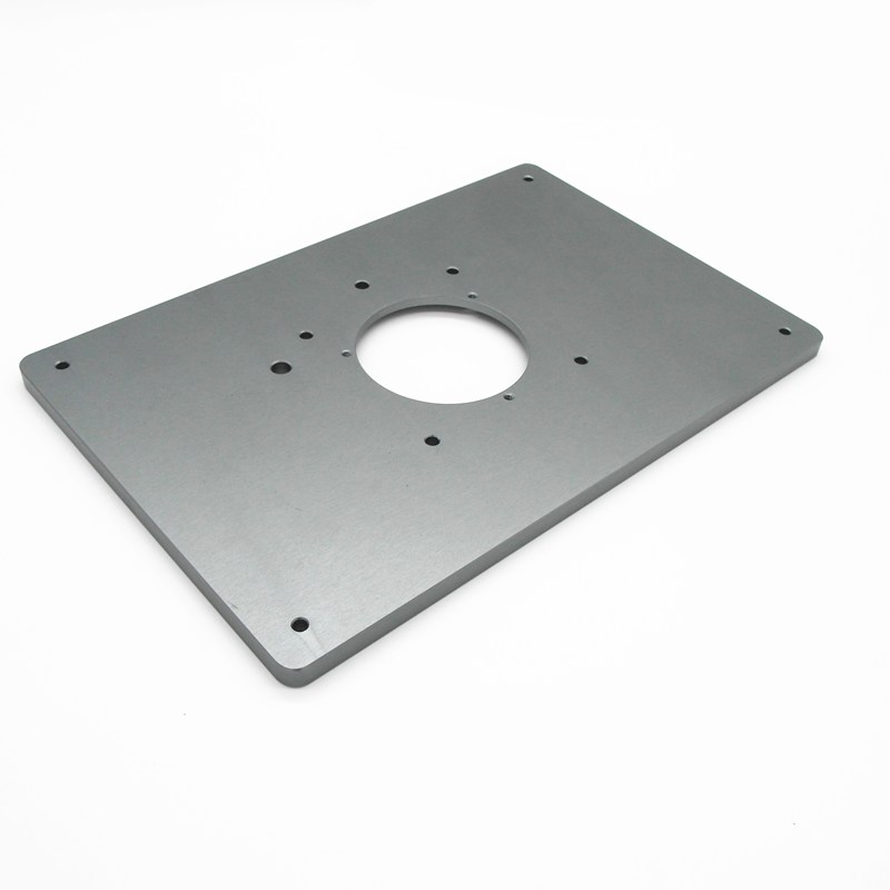 木工电木铣倒装板85*85MM铝合金通用型雕刻机工作台