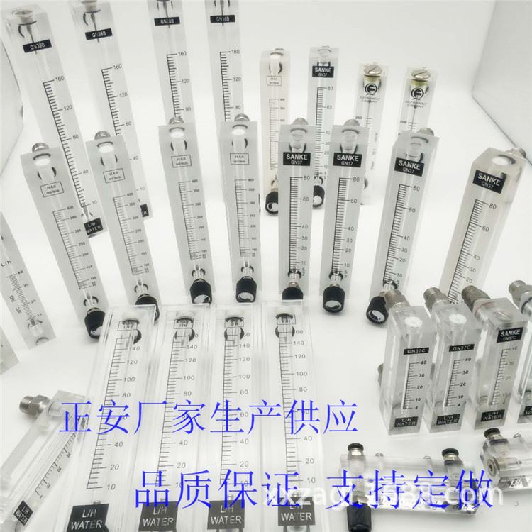 新品新款仪表取样液体浮子流量计GN38B 玻璃转U子流量计GQ38