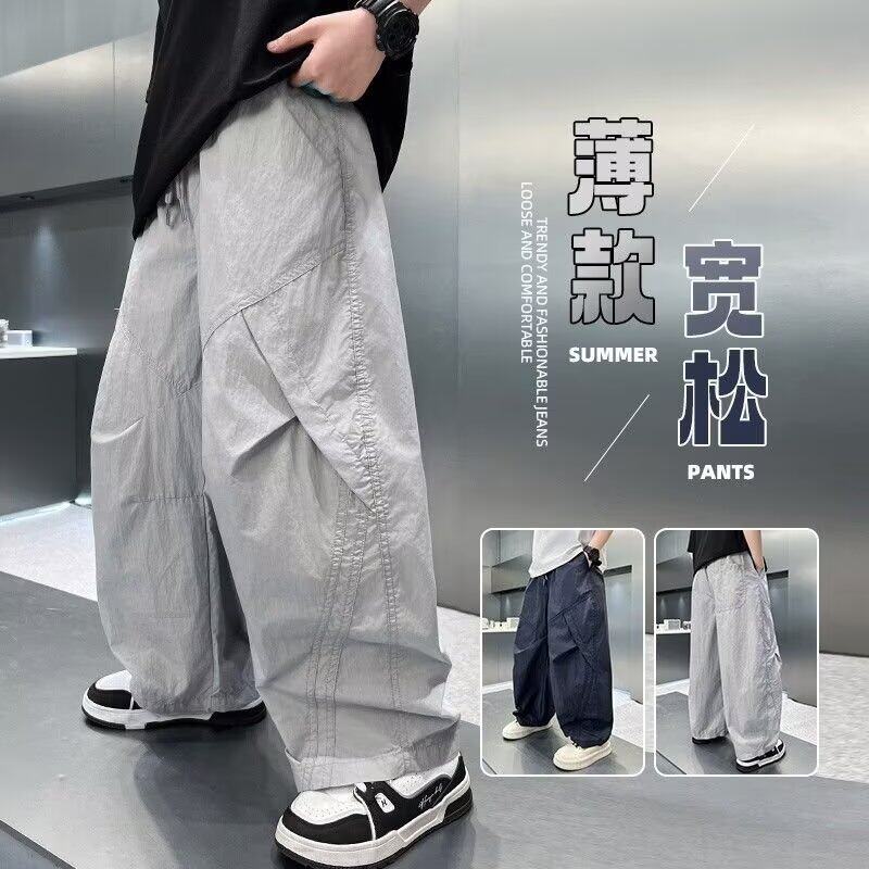 夏季薄款防蚊儿童运动长裤|韩版