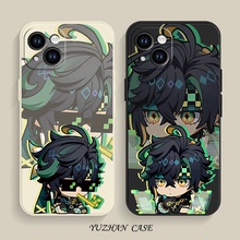 基尼奇~适用苹果16手机壳iPhone15promax周边13pro原神14plus小米vivo华为oppo可爱Q版x红米xr荣耀12联名款11
