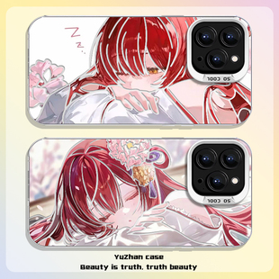 上杉绘梨衣适用苹果17ProMax手机壳iPhone16Pro龙族15Plus周边14动漫13日漫air二次元12可爱11漫画新款保护套