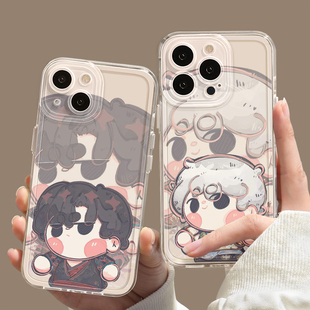 恋与深空适用苹果16手机壳iPhone15pro沈星回13promax黎深14plus祁煜12秦彻11周边x乙游vivo乙女oppo小米华为