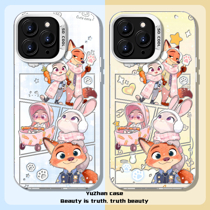 尼克朱迪卡通周边彩银IMD壳