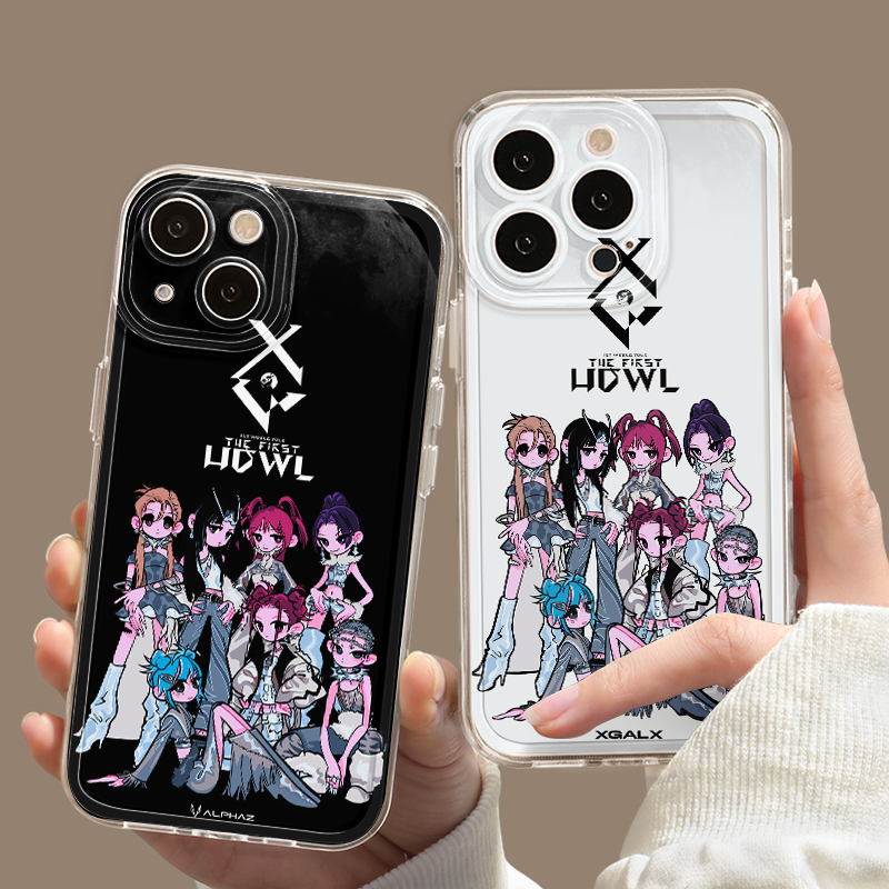 xg女团应援周边防摔软壳