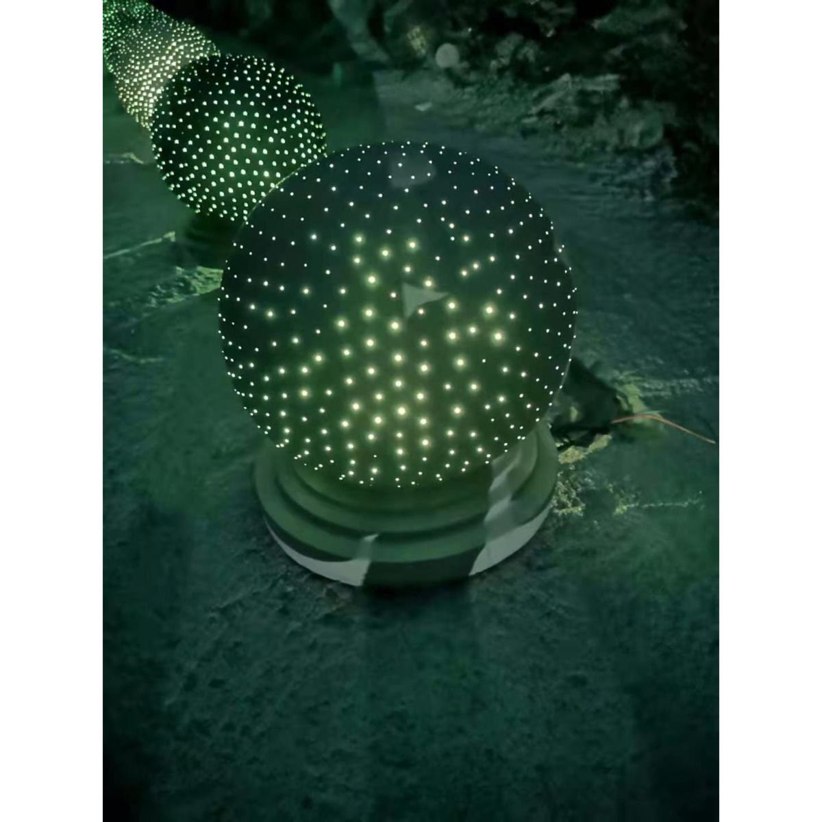 透光混凝土发光水泥板挡