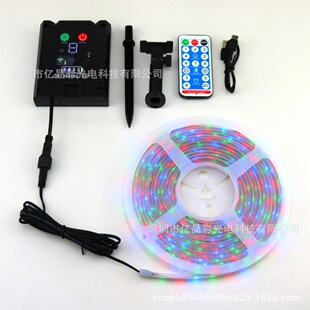 太阳能灯带户外庭院灯防水家用软灯条庭院阳台氛围线条彩灯串灯