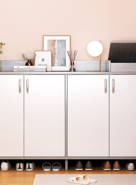 lfn鞋柜家用门口入户新款收纳家用经济型玄关柜一体靠墙楼道阳台