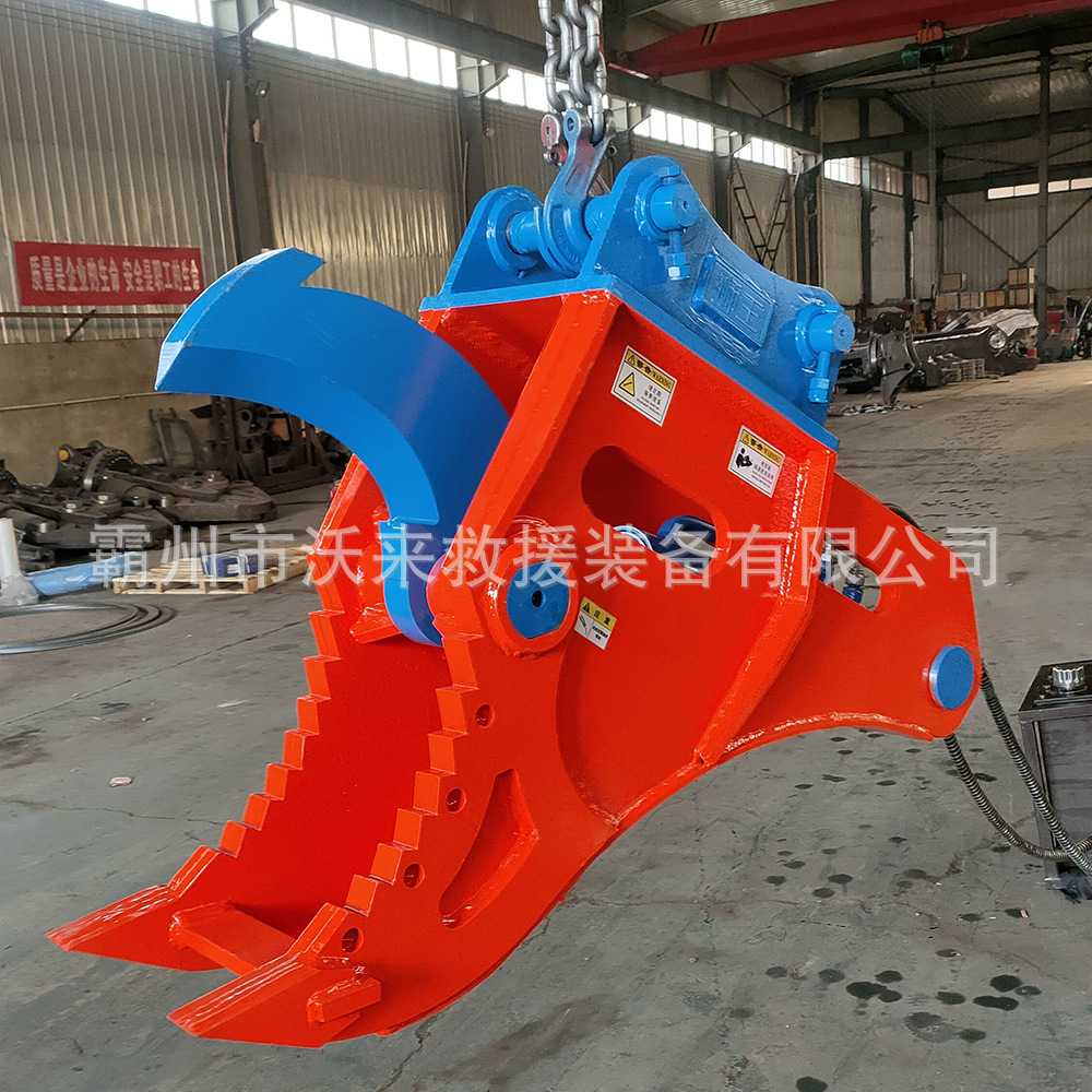 挖机属具树根挖根机树墩根挖剪一体机可旋转剪切刨树根机
