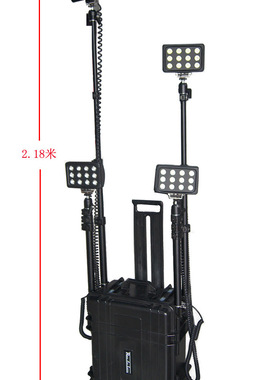 HT139 4*36W LED便携式移动照JG138 JG139 GAD512移动事故抢修灯
