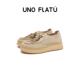 FLATU乎及 流浪系列 原创设计袋鼠鞋 UNO 女厚底增高透气休闲鞋