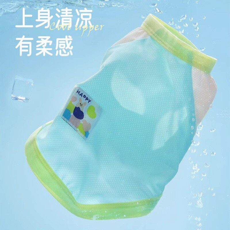 狗狗衣服夏季薄款小狗小型犬泰迪柯基猫咪凉感背心夏天宠物凉凉衣