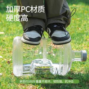 家用储水桶纯净水桶矿泉水饮水机7.5L水桶桶装水空桶食品级PC韩禾